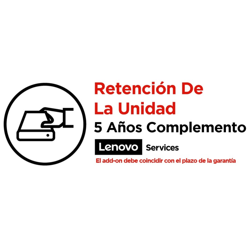 Lenovo 5Y Keep Your Drive 1 licencia(s) 5 año(s) Lenovo 5Y Keep Your Drive 1 licencia(s) 5 año(s)