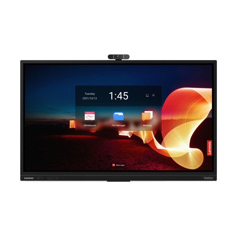 Lenovo ThinkVision T75 pantalla para PC 190,5 cm (75") 3840 x 2160 Pixeles 4K Ultra HD LED Pantalla táctil Negro Lenovo ThinkVision T75 pantalla para PC 190,5 cm (75") 3840 x 2160 Pixeles 4K Ultra HD LED Pantalla táctil Negro