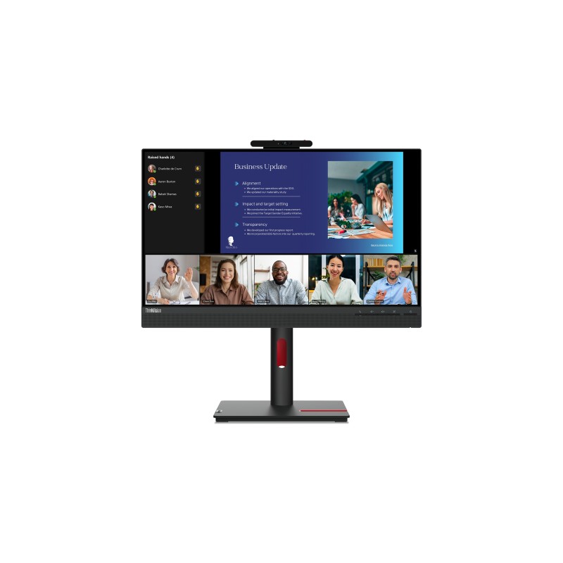 Lenovo ThinkVision T24v-30 LED display 60,5 cm (23.8") 1920 x 1080 Pixeles Full HD Negro Lenovo ThinkVision T24v-30 LED display 60,5 cm (23.8") 1920 x 1080 Pixeles Full HD Negro