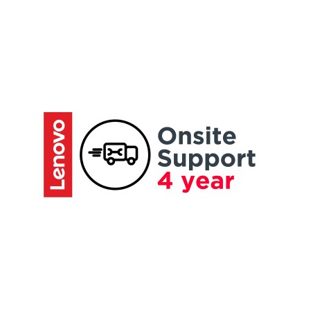 Lenovo 4 Year Onsite Support (Add-On) 4 año(s)
