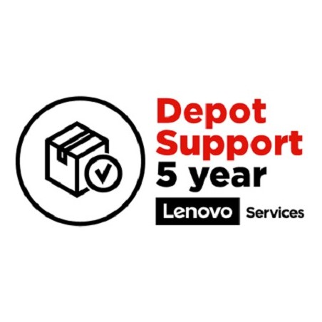 Lenovo 5WS0V07823 extensión de la garantía 5 año(s)