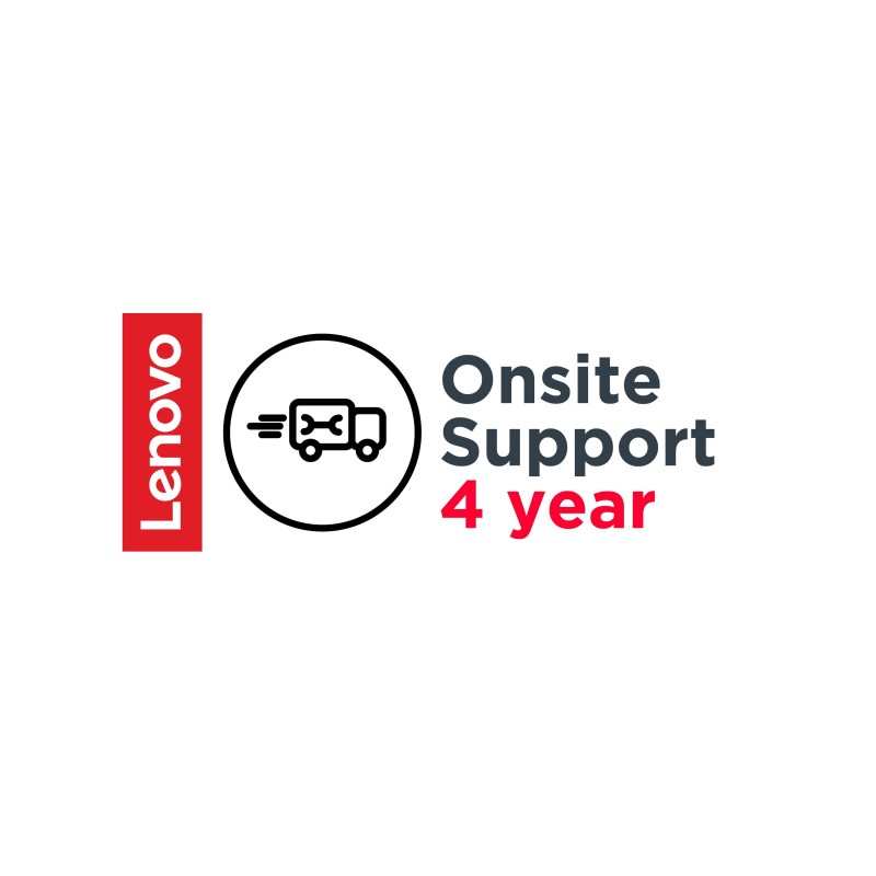 Lenovo 4 Year Onsite Support (Add-On) 4 año(s)