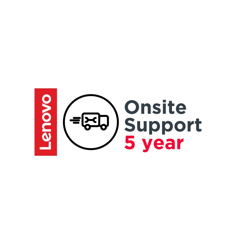 Lenovo 5 Year Onsite Support (Add-On) 5 año(s)