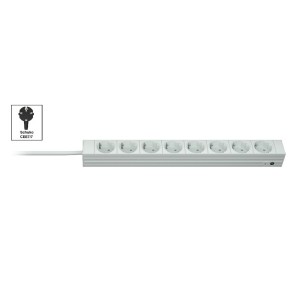 Vertiv Knürr PDU DI-STRIP, básica, 0U 1U, entrada Schuko de 230 V y 16 A, salidas (8) Schuko