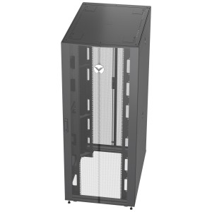 Vertiv VR3150 armario rack 42U Rack o bastidor independiente Negro, Transparente