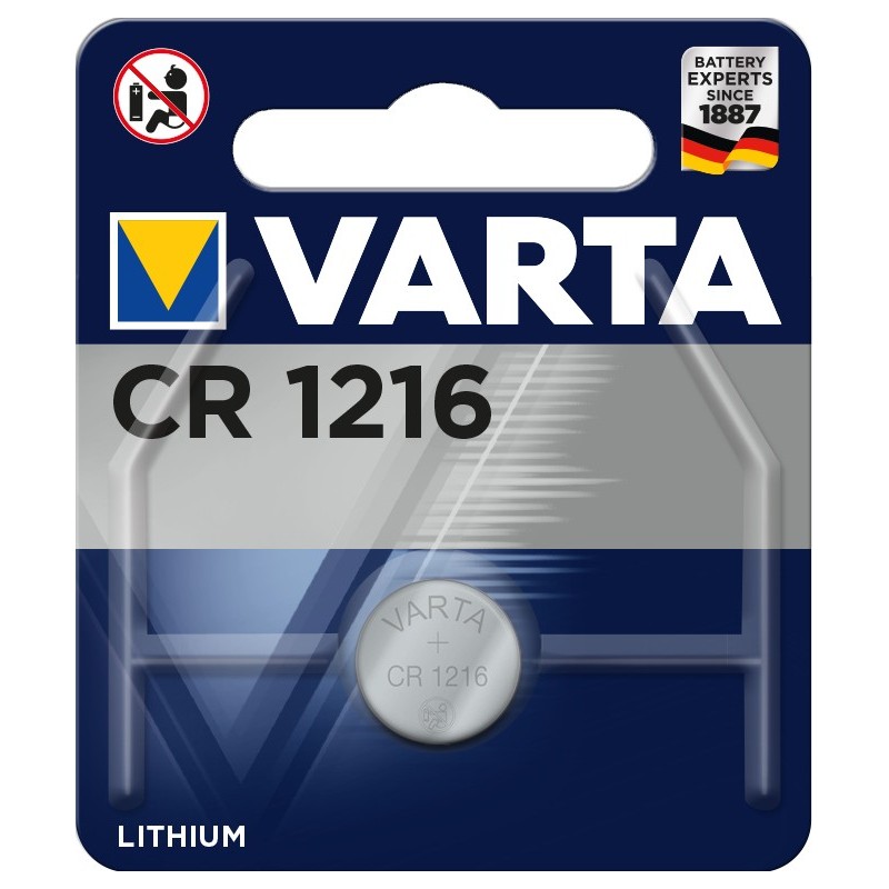Varta CR1216 Batería de un solo uso Litio