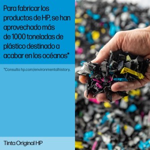 HP Cartucho original PageWide 981Y cian de alto rendimiento