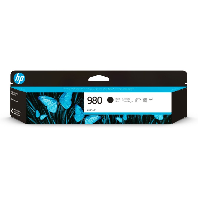 HP Cartucho de tinta original 980 negro