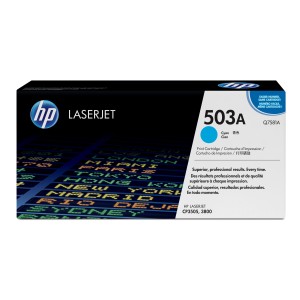 HP Cartucho de tóner original LaserJet 503A cian