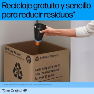 HP Cartucho de tóner original LaserJet 124A magenta