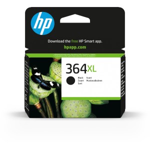 HP Cartucho de tinta original 364XL de alta capacidad negro