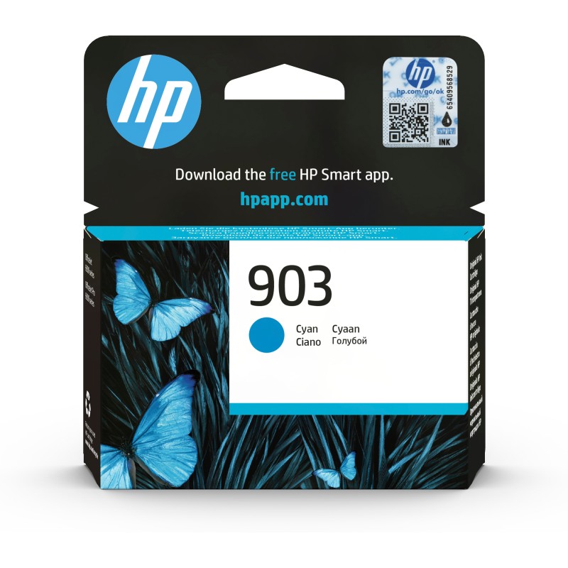 HP Cartucho de tinta Original 903 cian HP Cartucho de tinta Original 903 cian