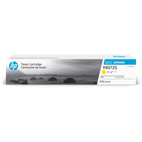 Samsung Cartucho de Tóner Original HP CLT-Y4072S amarillo