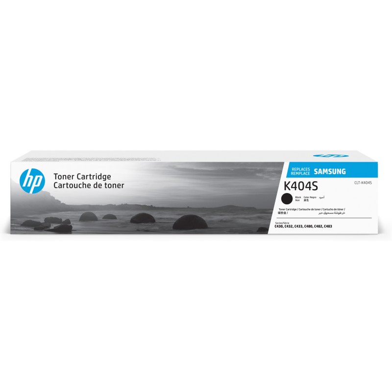 Samsung Cartucho de Tóner Original HP CLT-K404S negro