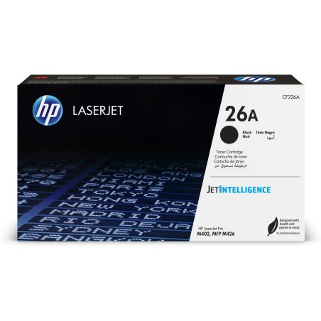 HP Cartucho de tóner original LaserJet 26A negro