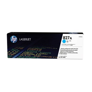 HP Cartucho de tóner original LaserJet 827A cian
