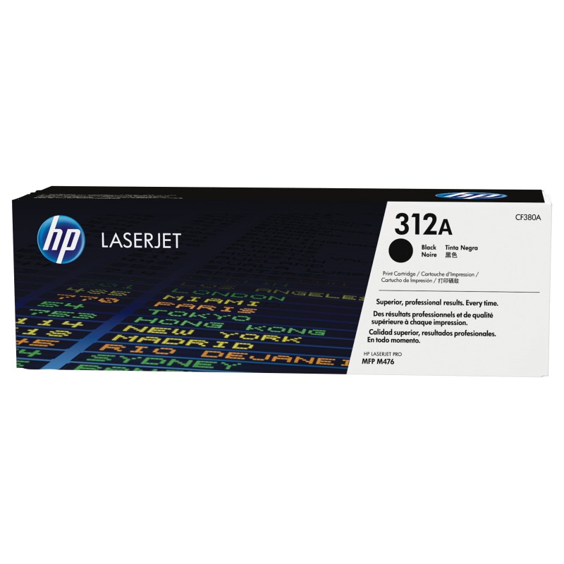 HP Cartucho de tóner 312A negro para LaserJet