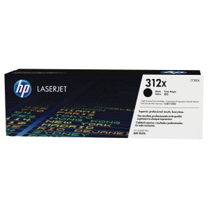 HP Cartucho de tóner de alta capacidad 312X negro para LaserJet