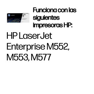 HP Cartucho de tóner original LaserJet 508A negro