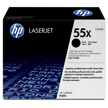 HP Cartucho de tinta original 55X de alta capacidad negro