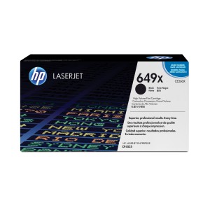 HP Cartucho de tóner original LaserJet 649X negro