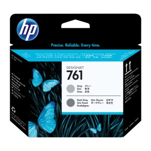 HP Cabezal de impresión DesignJet 761 gris gris oscuro