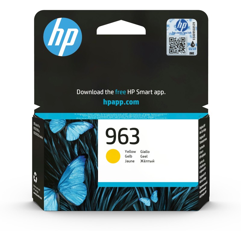 HP Cartucho de tinta Original 963 amarillo