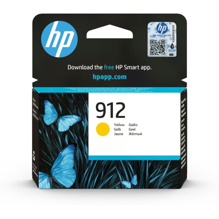 HP Cartucho de tinta Original 912 amarillo