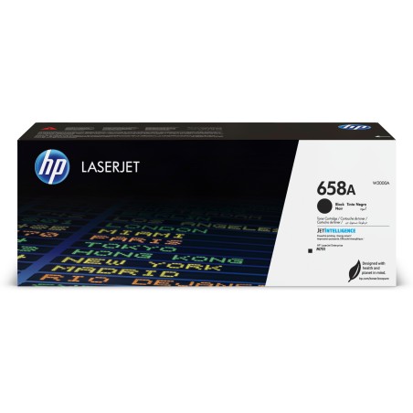 HP Cartucho de tóner Original LaserJet 658A negro