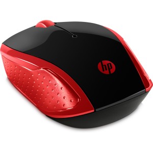 HP Ratón inalámbrico 200 (Rojo imperial)