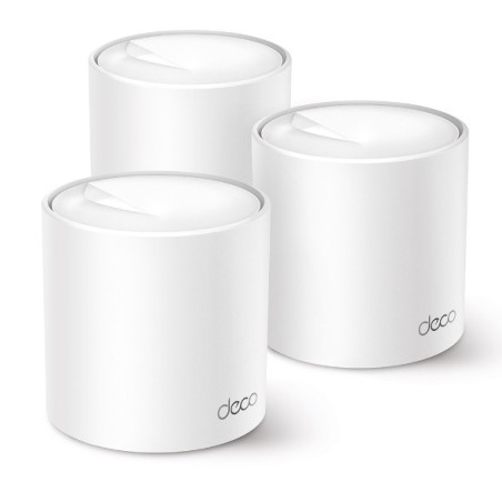 TP-Link Deco X50 (3-pack) Doble banda (2,4 GHz   5 GHz) Wi-Fi 6 (802.11ax) Blanco Interno