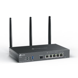 TP-Link Omada ER706W router inalámbrico Gigabit Ethernet Doble banda (2,4 GHz   5 GHz) Negro