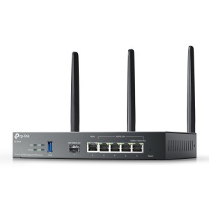 TP-Link Omada ER706W router inalámbrico Gigabit Ethernet Doble banda (2,4 GHz   5 GHz) Negro