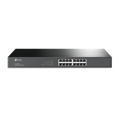 TP-Link TL-SG1016 No administrado Gigabit Ethernet (10 100 1000) 1U Negro
