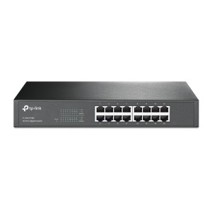 TP-Link TL-SG1016D No administrado Gigabit Ethernet (10 100 1000) Negro