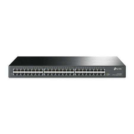 TP-Link TL-SG1048 switch No administrado Gigabit Ethernet (10 100 1000) 1U Negro