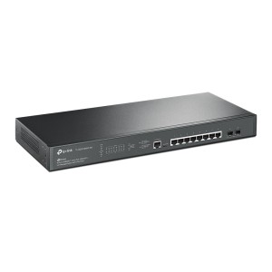TP-Link JetStream TL-SG3210XHP-M2 switch Gestionado L2+ 2.5G Ethernet (100 1000 2500) Energía sobre Ethernet (PoE) 1U Negro