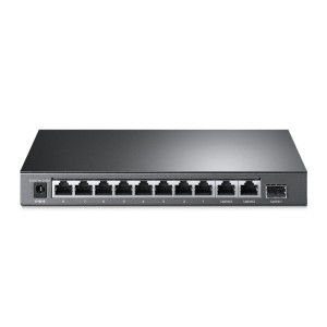 TP-Link TL-SL1311MP switch No administrado Fast Ethernet (10 100) Energía sobre Ethernet (PoE) Negro