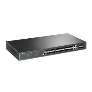 TP-Link JetStream TL-SG3428XF switch Gestionado L2+ 1U Negro