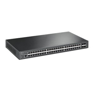 TP-Link JetStream TL-SG3452X switch Gestionado L2+ Gigabit Ethernet (10 100 1000) 1U Negro
