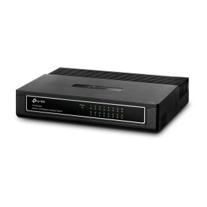 TP-Link TL-SF1016D No administrado Fast Ethernet (10 100) Negro