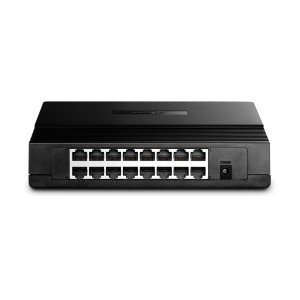 TP-Link TL-SF1016D No administrado Fast Ethernet (10 100) Negro