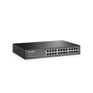 TP-Link TL-SF1024D No administrado Fast Ethernet (10 100) 1U Negro