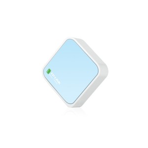 TP-Link TL-WR802N router inalámbrico Ethernet rápido Banda única (2,4 GHz) Azul, Blanco