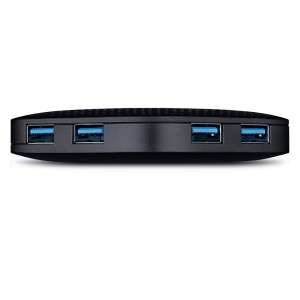TP-Link UH400 hub de interfaz USB 3.2 Gen 1 (3.1 Gen 1) Type-A 5000 Mbit s Negro