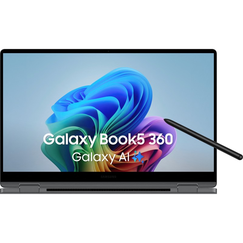 Samsung Galaxy Book5 360 Intel Core Ultra 5 226V Híbrido (2-en-1) 39,6 cm (15.6") Pantalla táctil Full HD 16 GB LPDDR5x-SDRAM